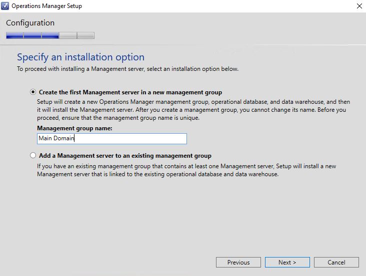 SCOM_Create_Management_Server_Group