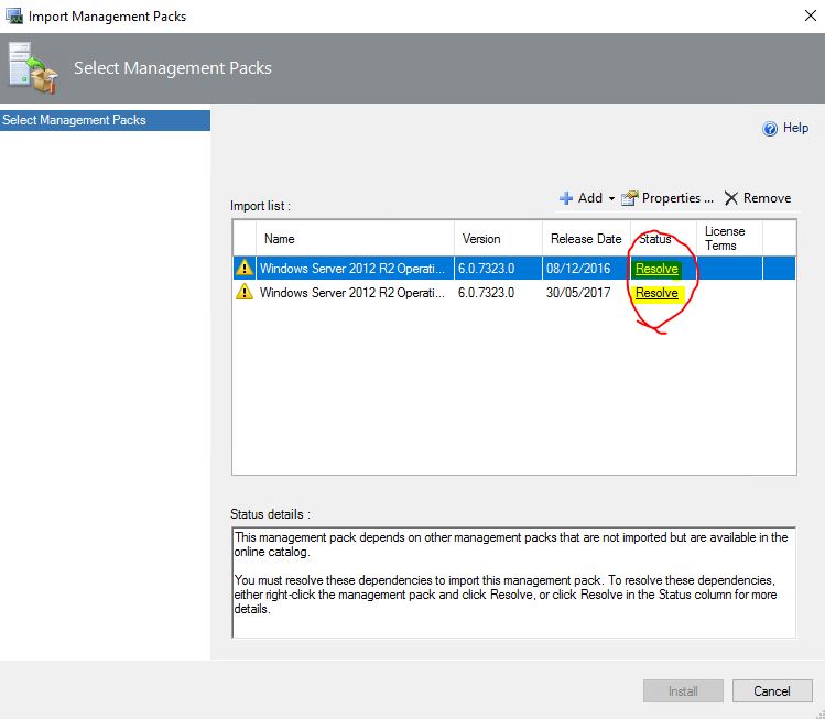 SCOM_Import_MP_Resolve