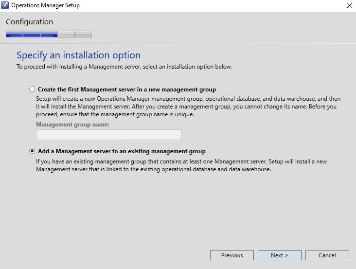 SCOM_MS_existing_management_group