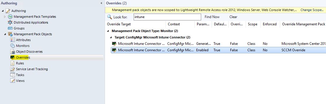 SCOM_Tune_MP_SCCM_Intune_Monitor_Disable4