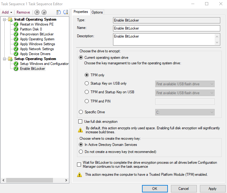 SCCM-enable-bitlocker