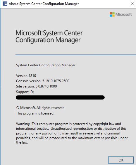 SCCM-Version-Before-1810